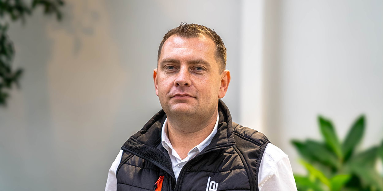 Portrait photo of Przemyslaw Przybylak at Agrifac.