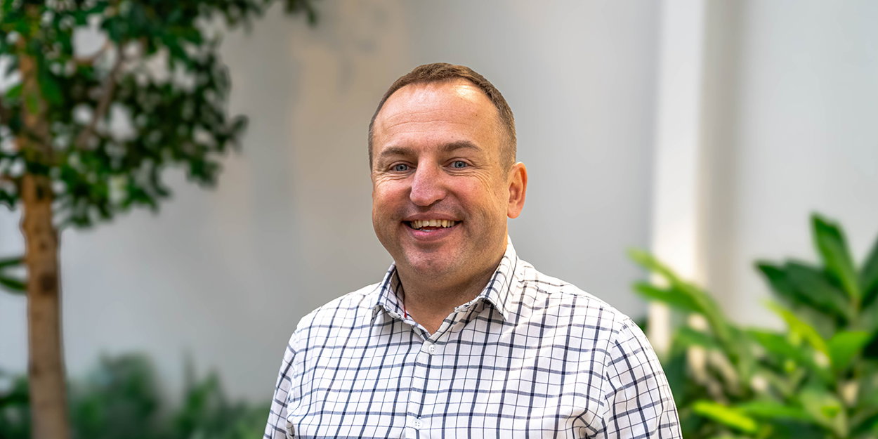 Portrait photo of Krzysztof Sadowski at Agrifac.