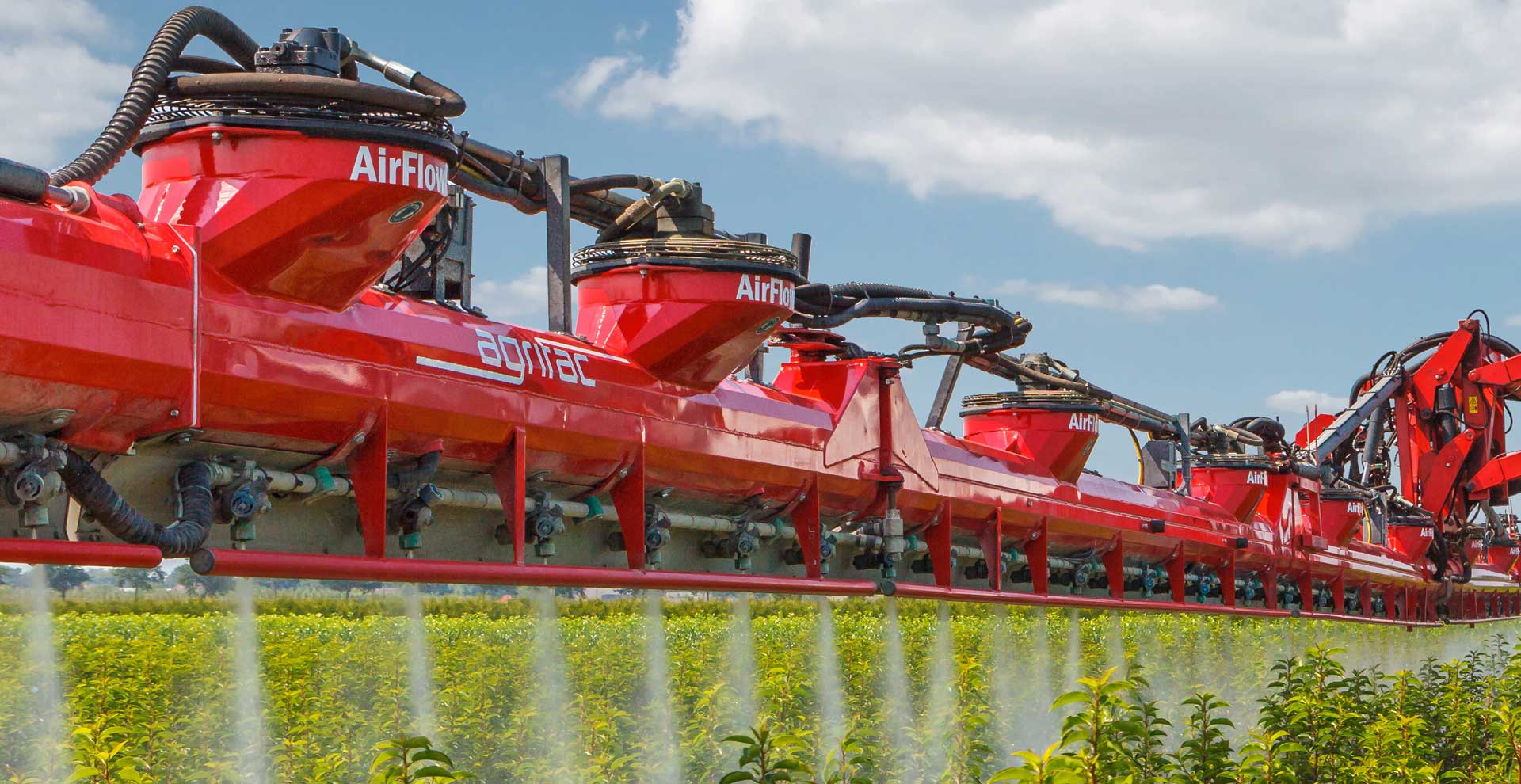 Air assisted spraying Agrifac Australia