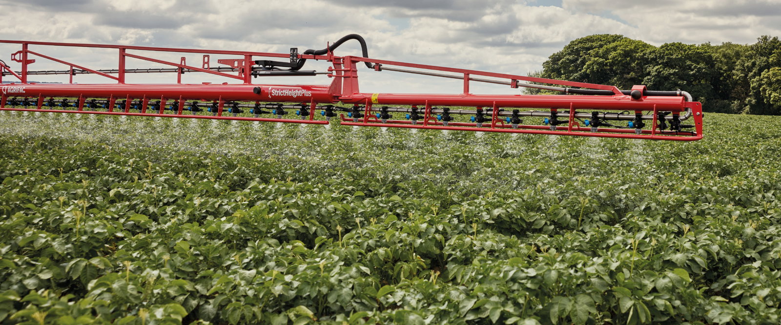 Close up of the J-boom.