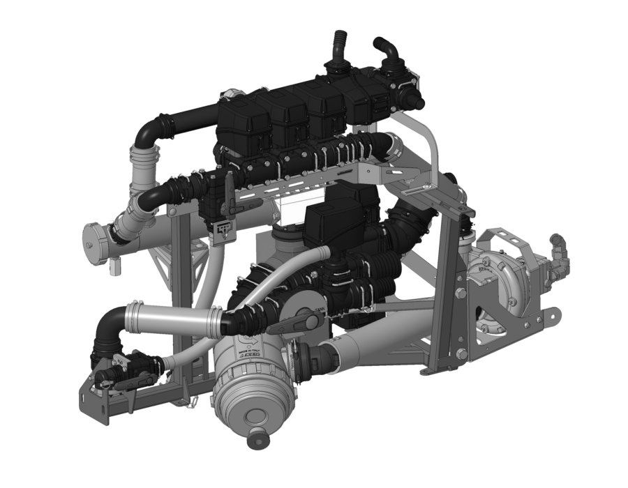 GreenFlowPlus system illustrated in a technical graphic.